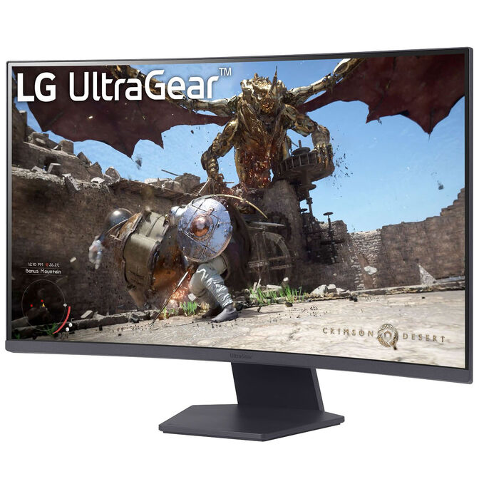 LG UltraGear 32GS60QC 32 Zoll Curved Gaming Monitor image number 2