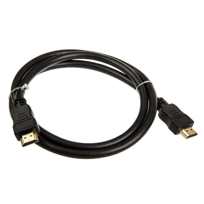 InLine 4K UHD HDMI Kabel 1m Schwarz image number 1