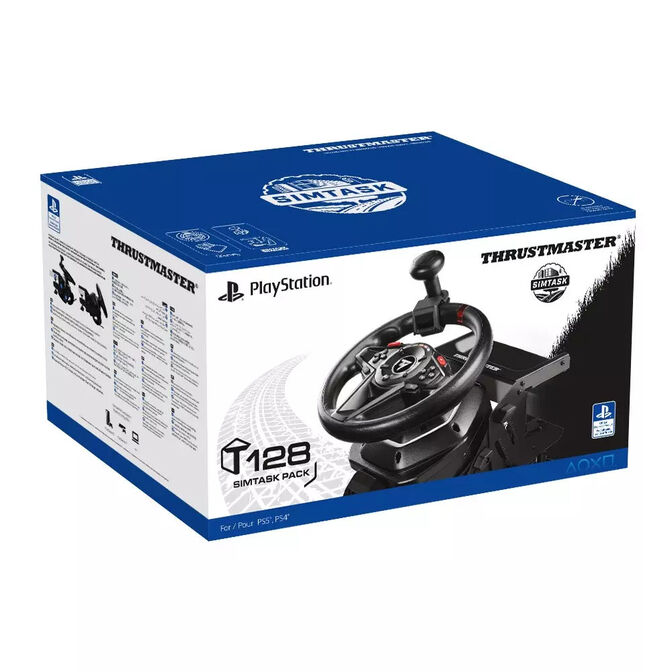 Thrustmaster T-128 P Simtask Pack Lenkrad-Set image number 7