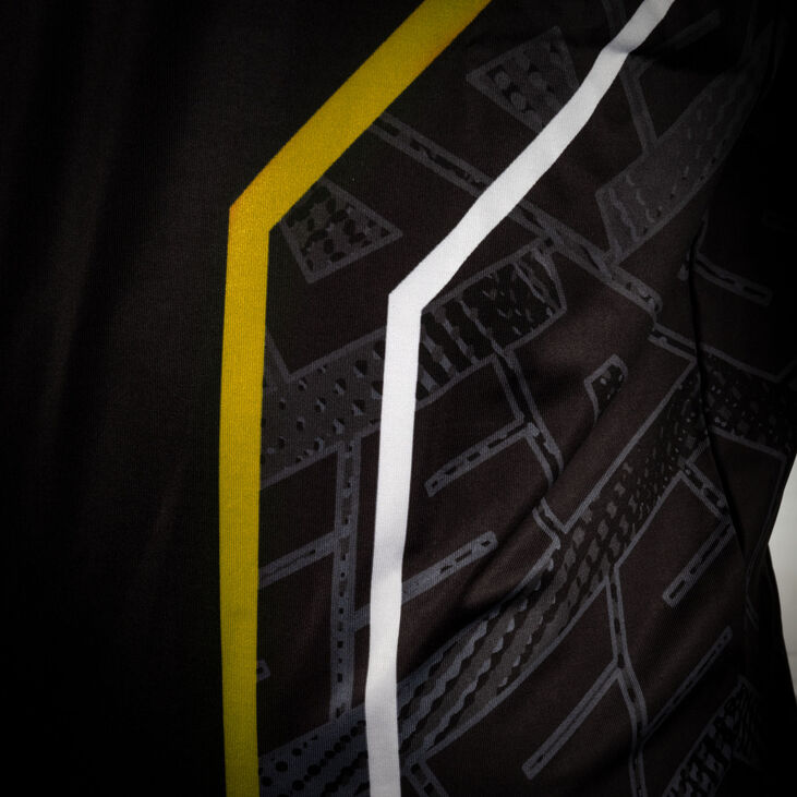 Polesetter ONE Simracing Shirt - Größe XL, gelb image number 2