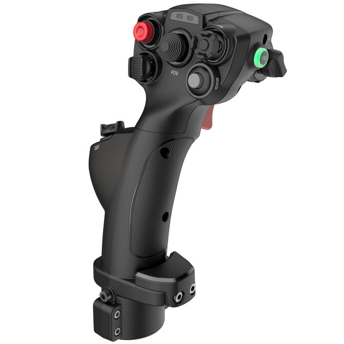 MOZA MHG Flightstick, fighter jet design, ARGB &ndash; black image number 1