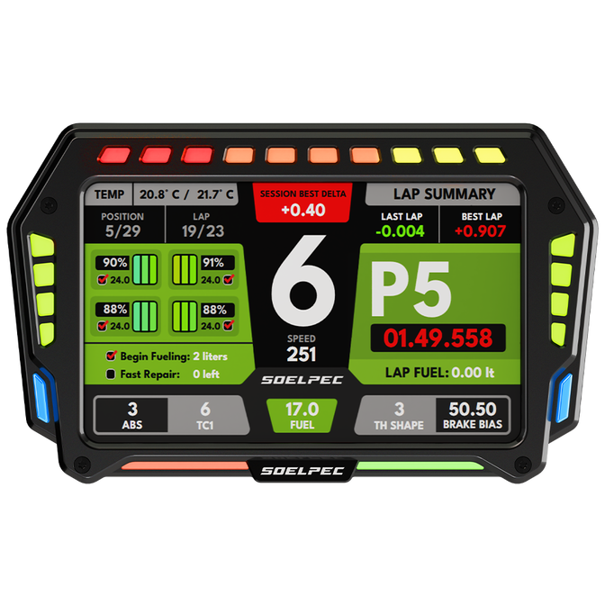 Soelpec XR-7 Display SimRacing Touchscreen image number 0