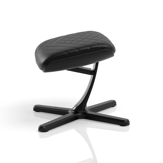 noblechairs Footrest 2 PU Black Fu&szlig;st&uuml;tze image number 2