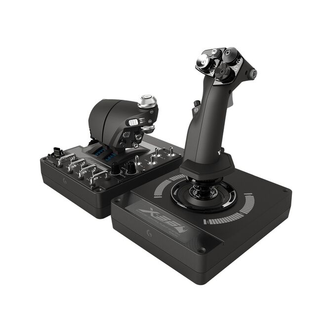 Logitech Pro Flight X56 Rhino H.O.T.A.S System FlightSim image number 0
