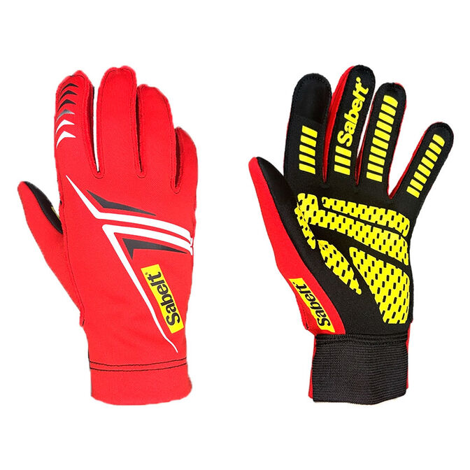 SABELT G34 SIM GLOVES - RACING RED - L image number 0