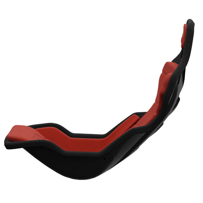Sabelt SRP-1 Simracing Seat, Fibreglass Shell, Formula Design, Padded - Racing Red image number 1