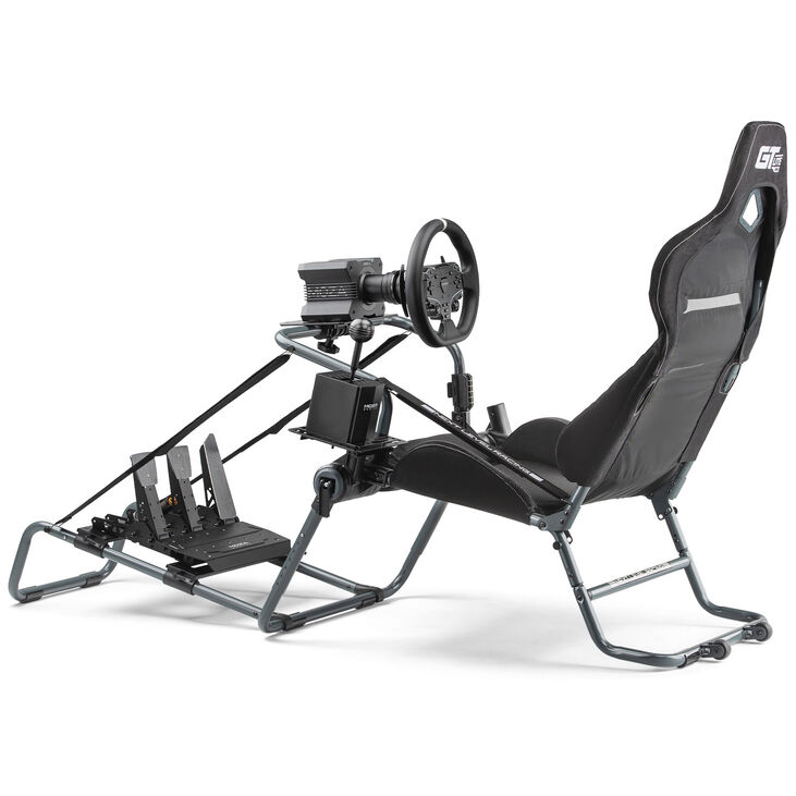 Next Level Racing GTLite Pro Folding Cockpit – Carbon Grey Edition image number 3