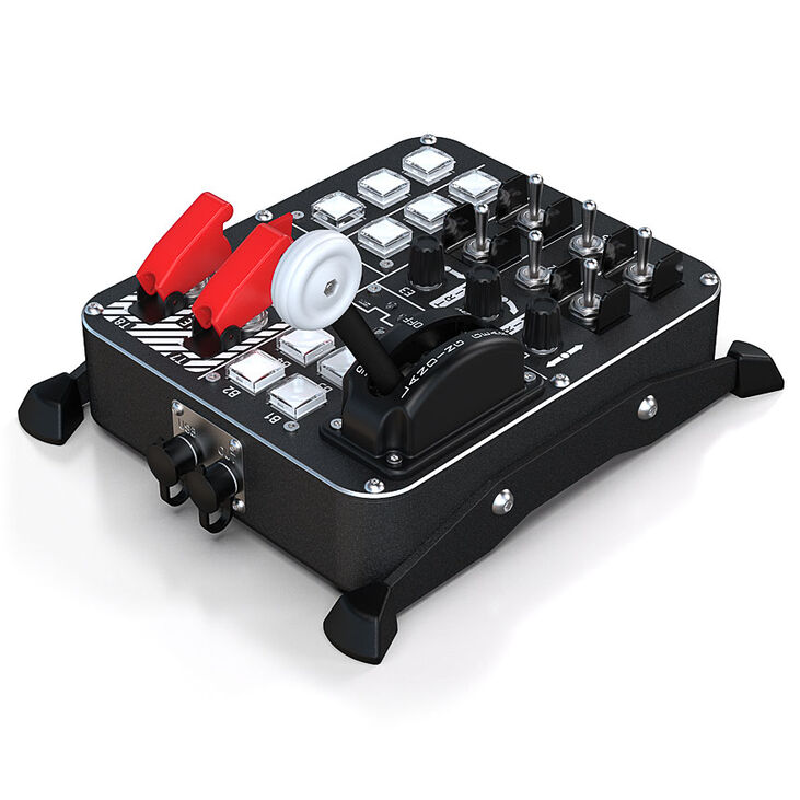 Virpil Controls Universal Control Panel 2 RGB (24 Controls) Black image number 3