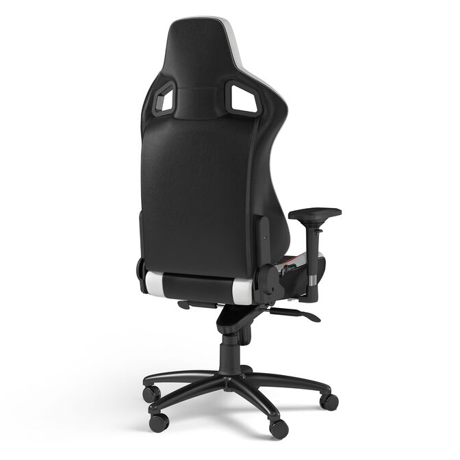 noblechairs EPIC Real Leather Gaming Chair Black/White/Red image number 2
