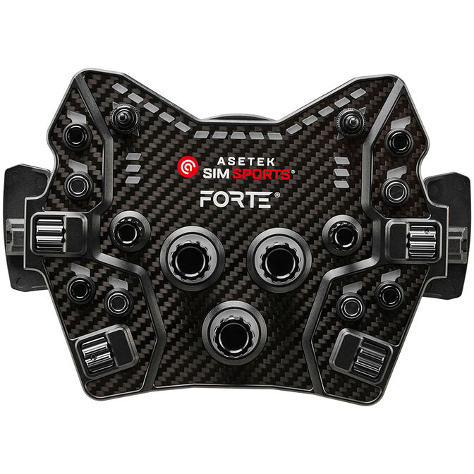 Asetek SimSports Forte GT Button Box V2 &ndash; Schwarz/Orange image number 1