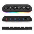 Streamplify Hub Deck 5 USB-Hub RGB image number null