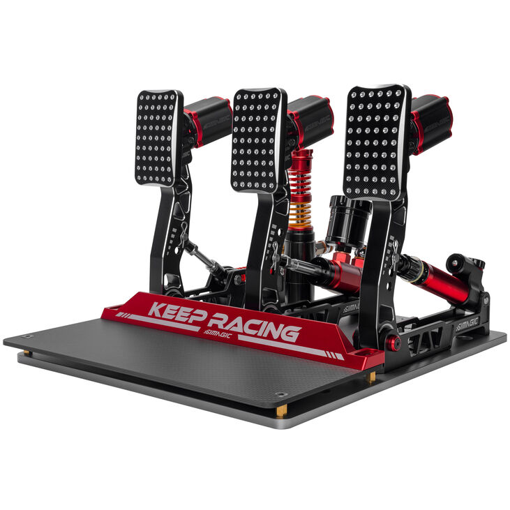 Simagic Carbon Fibre Heel Riser – Fersenaufsatz aus Carbon image number 1