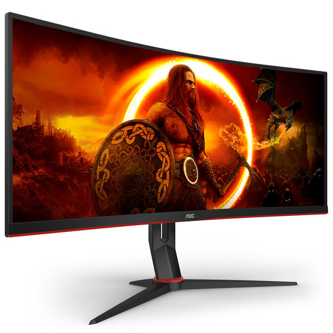 AOC Gaming 34 Zoll Curved Gaming-Monitor image number 1