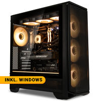 KingForge Gaming-PC Platin, AMD Ryzen 7 7800X3D, RTX 5070 Ti, Phanteks Eclipse G400A