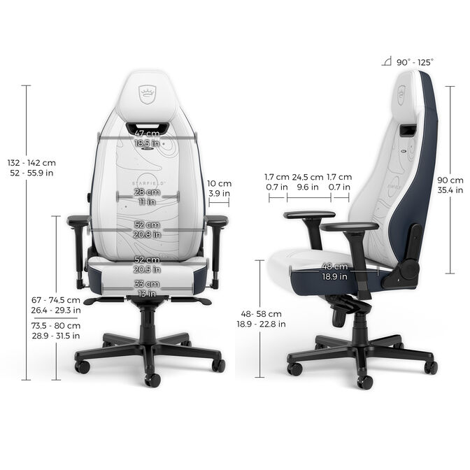 noblechairs Legend Gaming Chair Starfield Edition image number 4