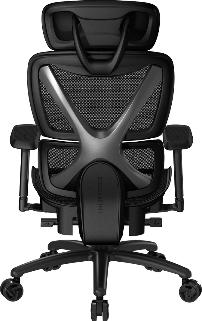 ThunderX3 XTC Ergonomic Office Chair Mesh Black image number 4