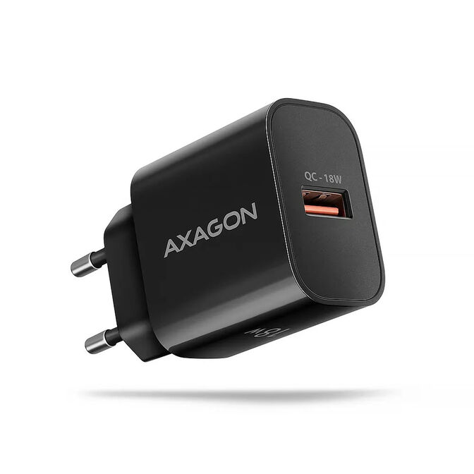 Axagon ACU-QC18 Ladeadapter 18W Schwarz image number 0