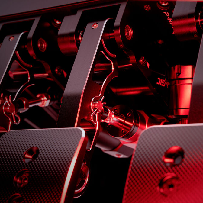 Simagic P1000i RS Invertiertes Pedalset &ndash; Schwarz image number 7