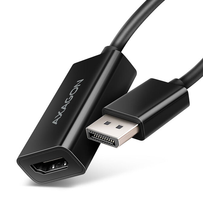 Axagon DisplayPort-auf-HDMI Adapter 4K 60Hz 15cm image number 0