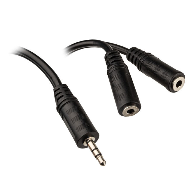 InLine Jack Y-Kabel 3,5mm Audio 2m image number 0