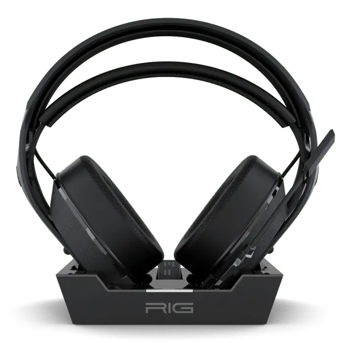 Nacon RIG 800 PRO HX Wireless Gaming Headset Schwarz image number 2