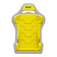 Sabelt SRS-1 Pads Kit, replacement pads, 20 mm foam, for SRS-1 - racing yellow image number null