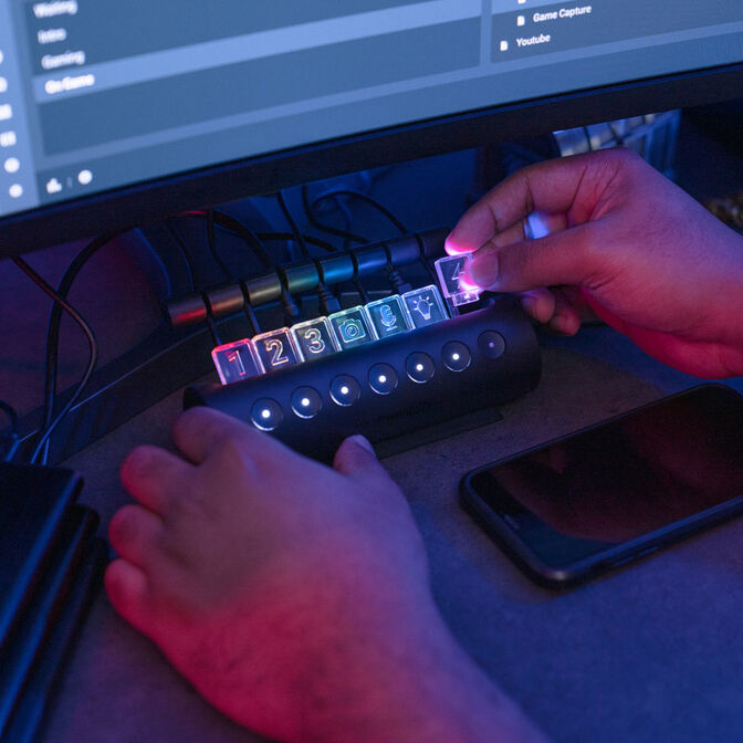 Streamplify Hub Ctrl 7 USB-Hub RGB image number 6