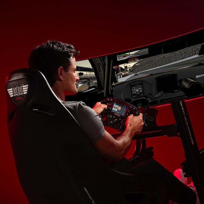 Next Level Racing ES1 Haptic Feedback Seat for Sim Racing image number 7