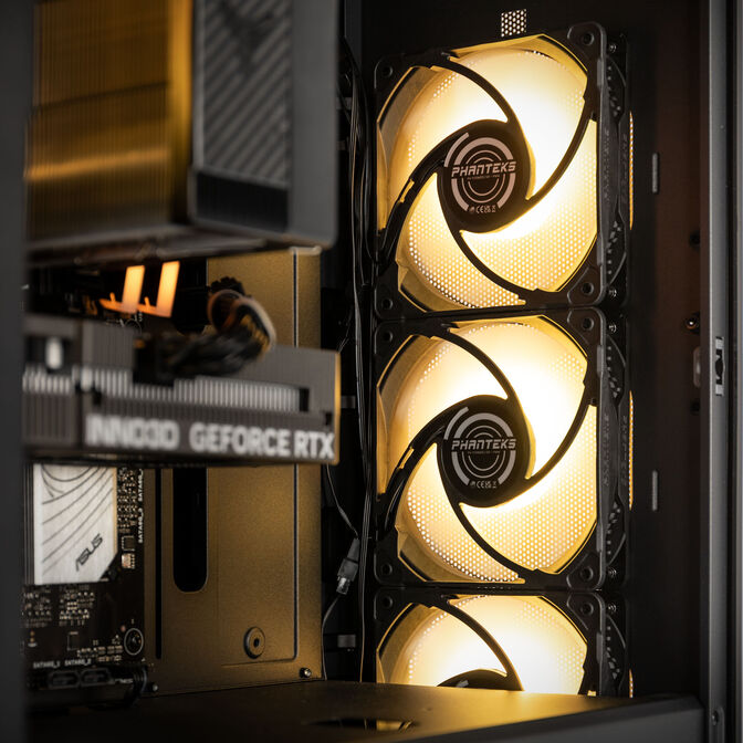 KingForge Gaming-PC Bronze, AMD Ryzen 5 7500F, RTX 5060, Phanteks Eclipse G370A image number 6