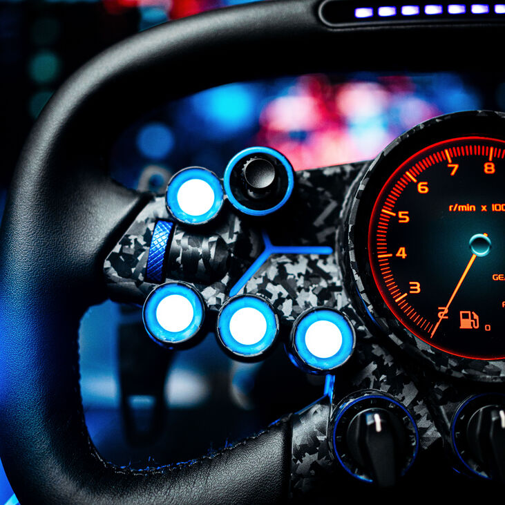MOZA Vision GS Sim Racing Steering Wheel – Vision GS Lenkrad für SimRacing image number 8