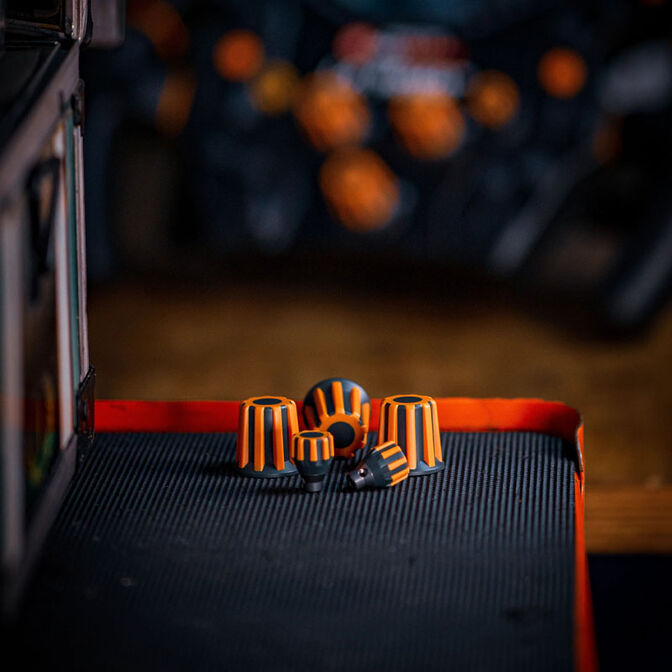 Asetek SimSports &ndash; Rotary Knob Orange Edition image number 2