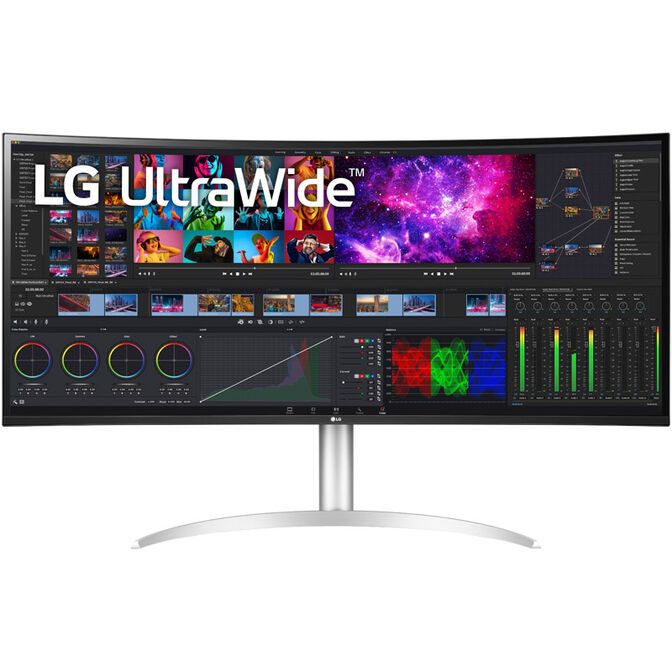 LG UltraWide 40WP95XP-W Monitor Curved IPS FreeSync image number 2