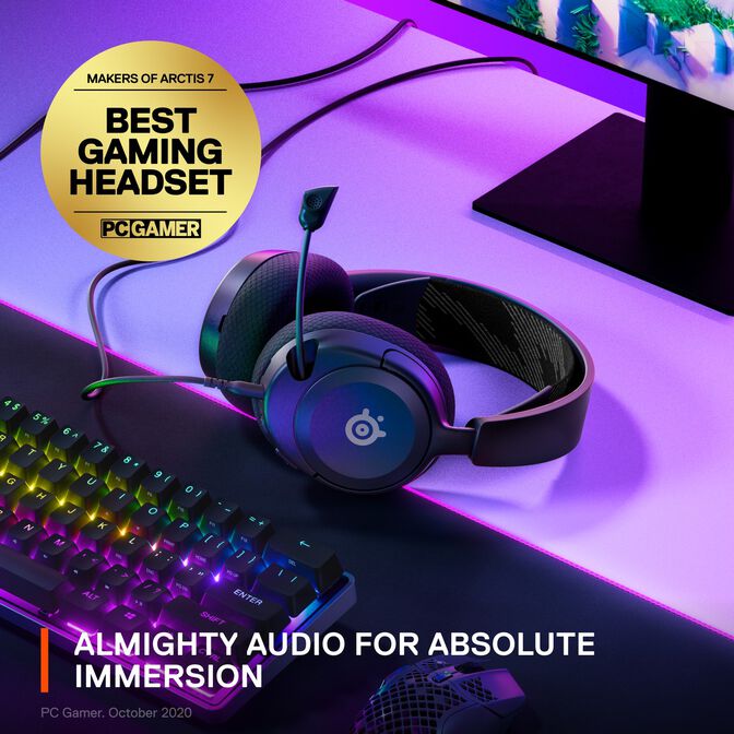 SteelSeries Arctis Nova 1 Gaming-Headset image number 5